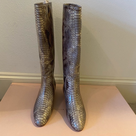 Loeffler Randall Snakeskin Boots - Picture 3 of 7